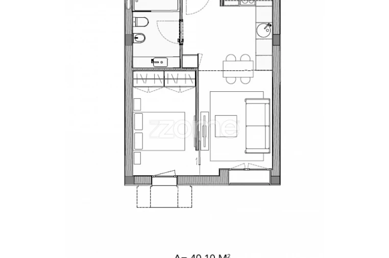Apartamento T1 para Venda em Leiria, Pousos, Barreira e Cortes Foto 16