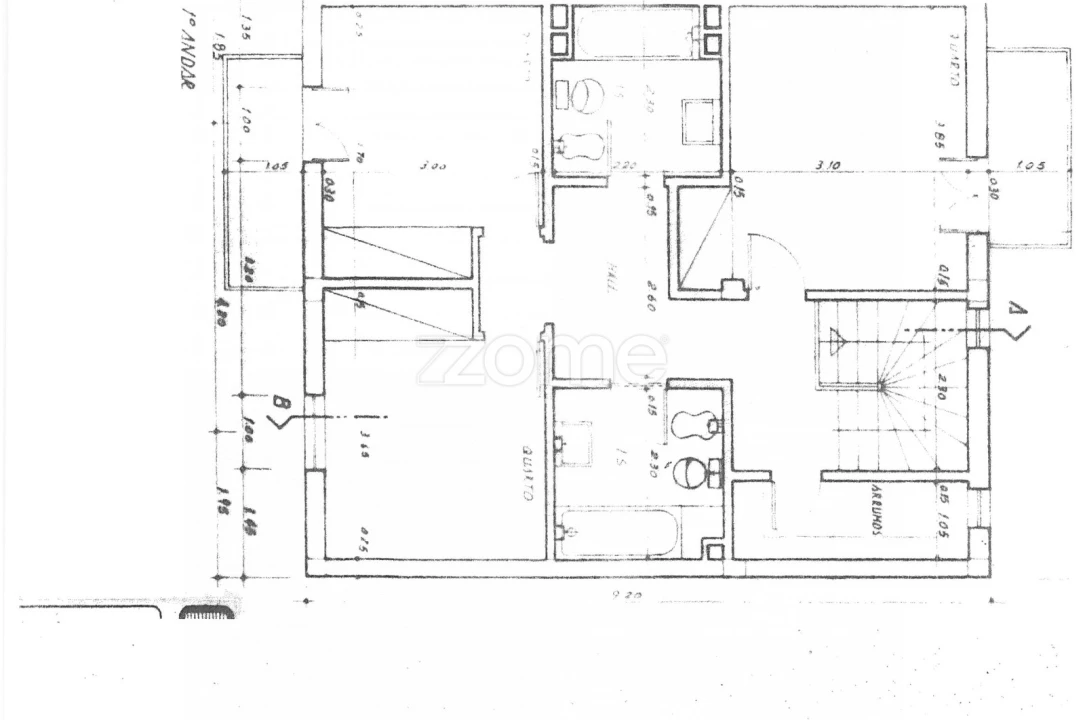 Moradia T3 para Venda em Quarteira Planta 2