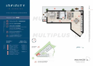 Apartamento T1 para Venda em Caniço