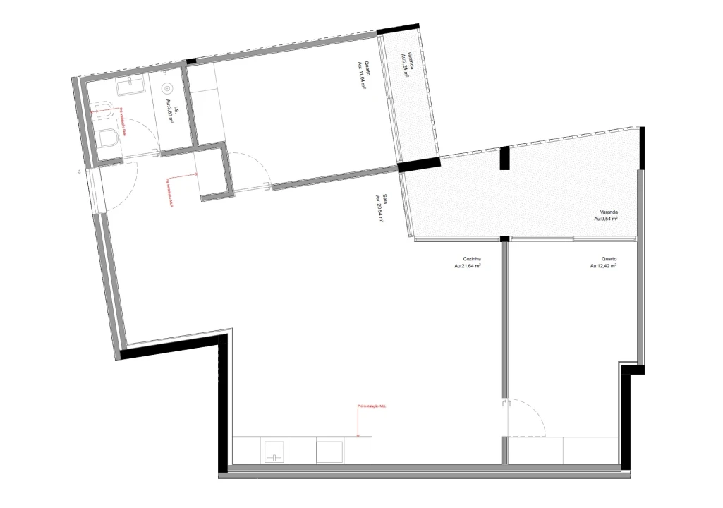 Apartamento T2 para Venda em Vila do Conde Foto 2