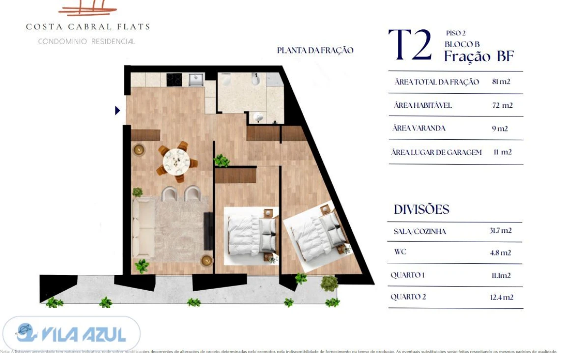 Apartamento T2 para Venda em Bonfim Foto 4
