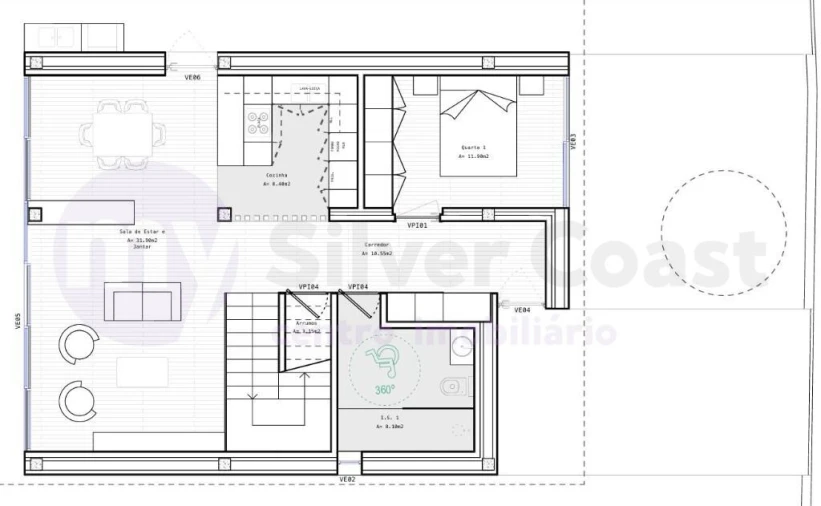 Moradia T4 para Venda em Gaeiras Foto 19