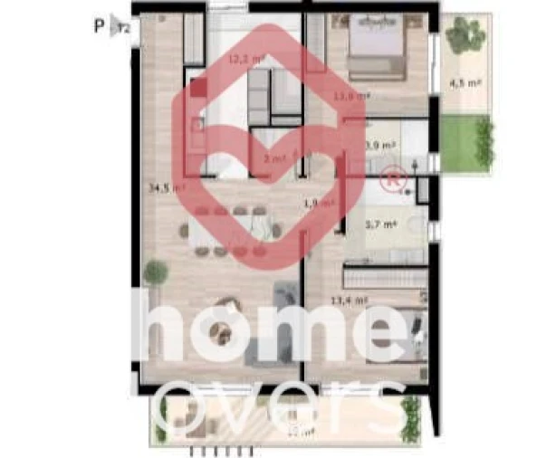 Apartamento T2 para Venda em Conceição e Cabanas de Tavira Foto 22