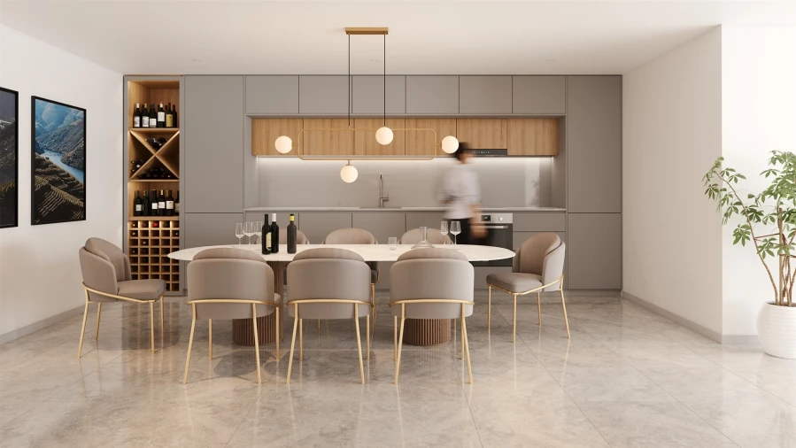 Apartamento T4 para Venda em Aguas Santas Foto 2