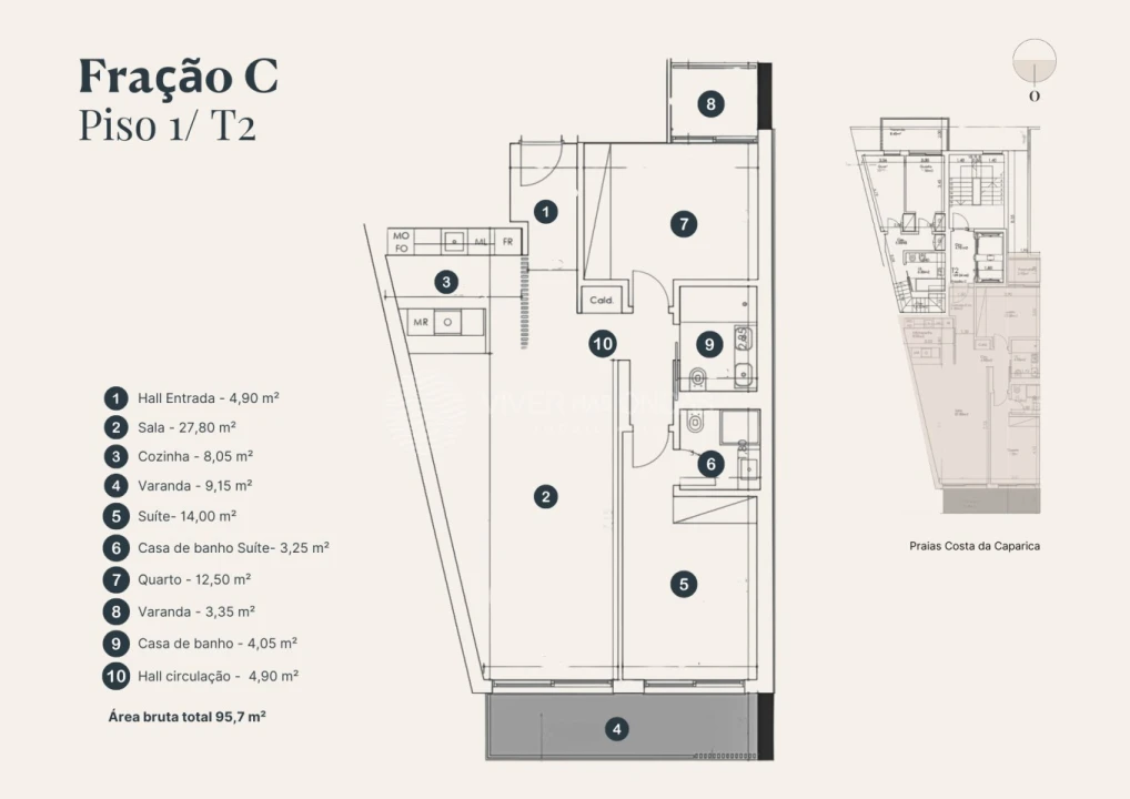 Apartamento T2 para Venda em Costa da Caparica Foto 25