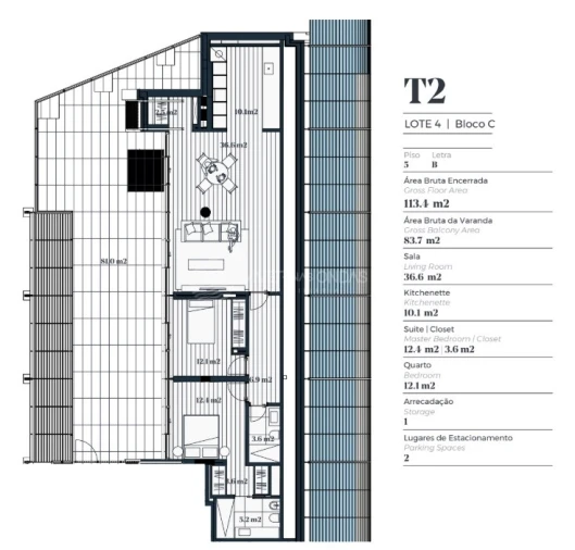 Apartamento T2 para Venda em Marvila Foto 16