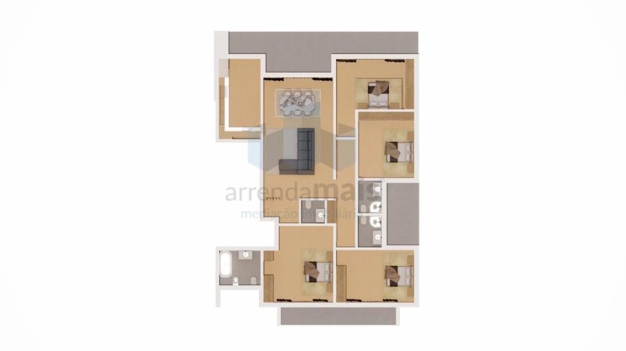 Apartamento T4 para Venda em São Martinho do Bispo e Ribeira de Frades Foto 12