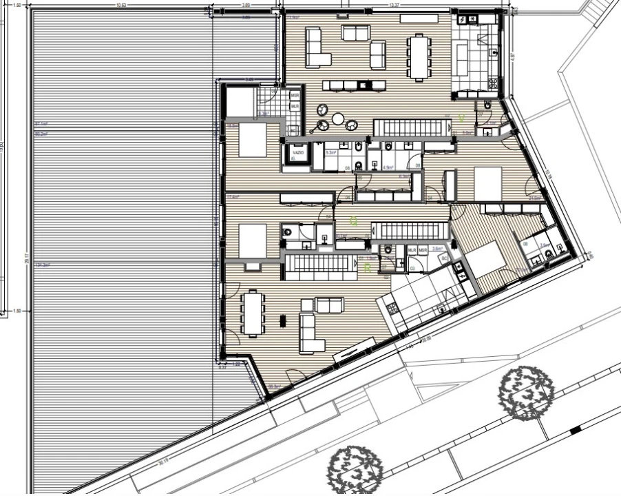 Apartamento T3 para Venda em Campanhã Planta 2