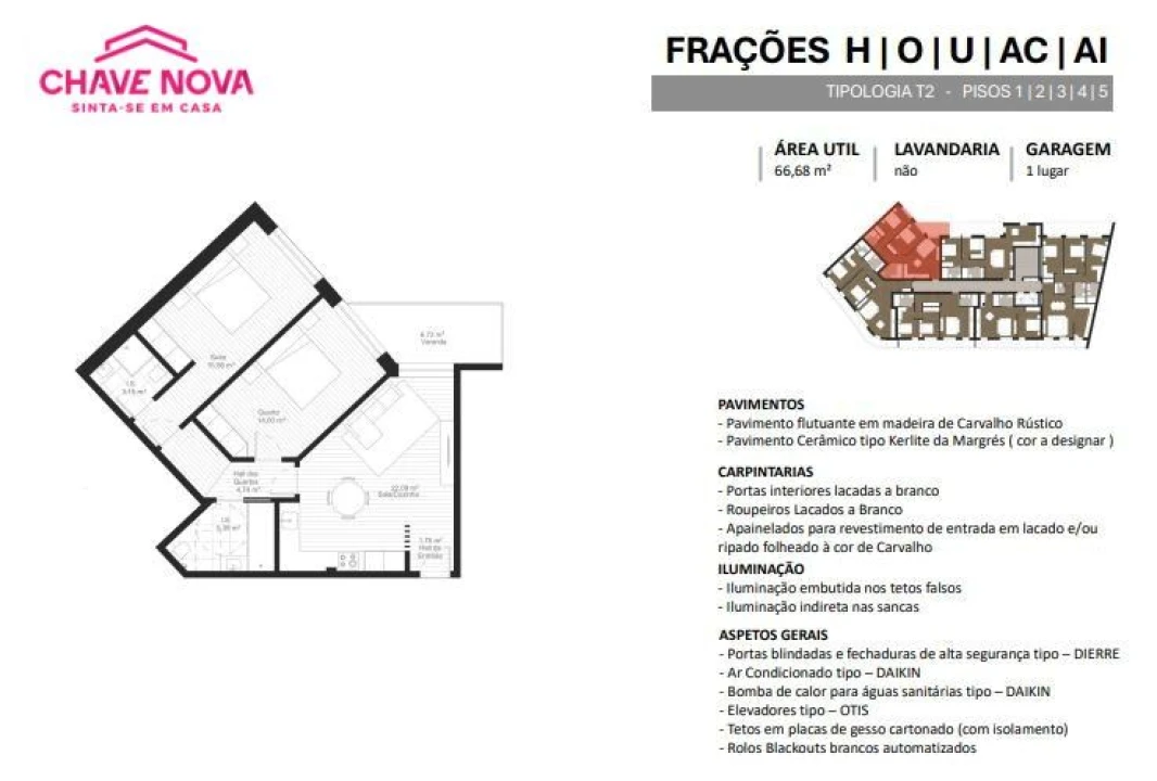 Apartamento T2 para Venda em Esgueira Foto 11