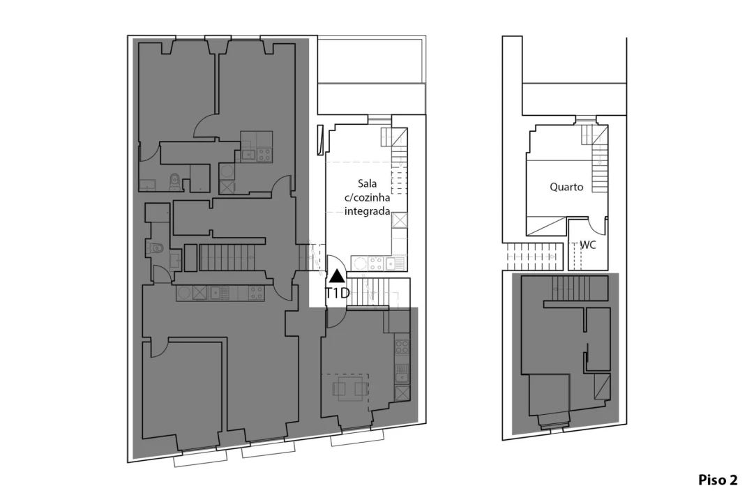 Apartamento T1 para Venda em Misericórdia Foto 22