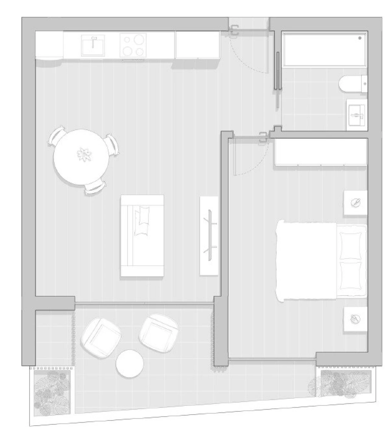 Apartamento T1 para Venda em Gafanha da Boa Hora Planta 10