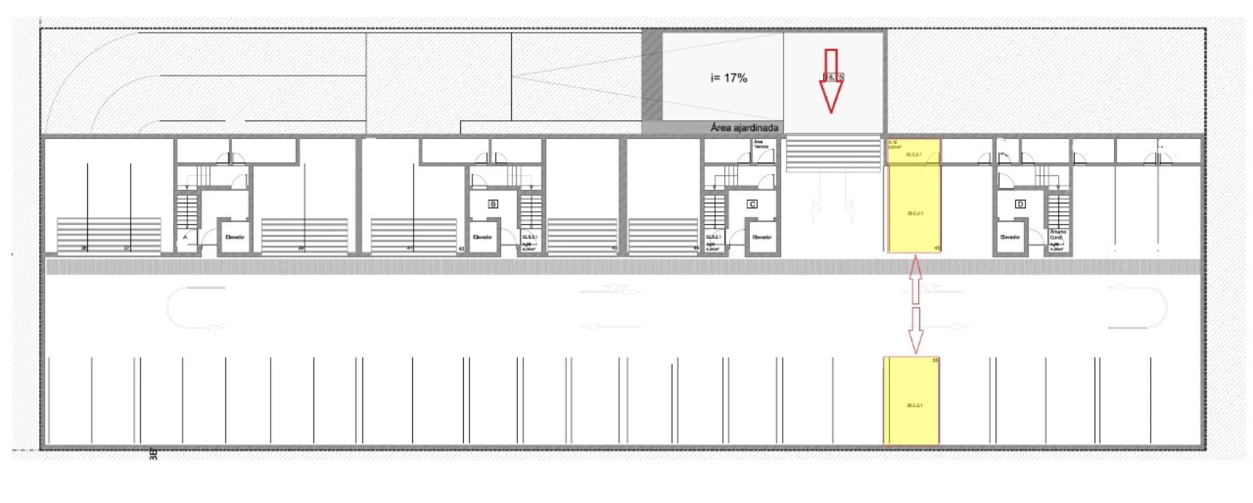 Apartamento T3 para Venda em Canidelo Planta 2