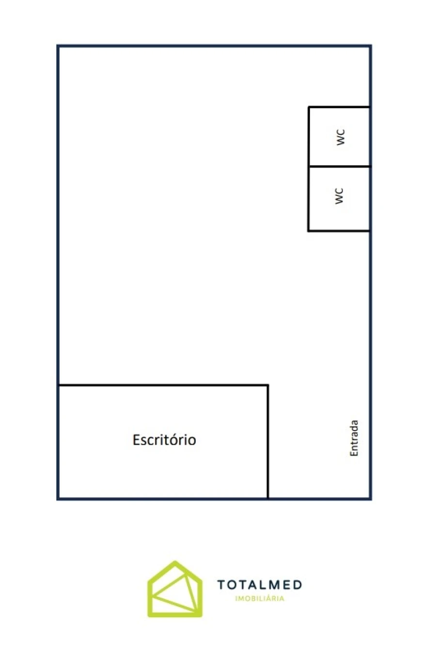 Loja para Arrendamento em São João da Madeira Planta 1