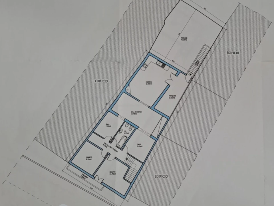Moradia T4 para Venda em Peral Planta 2