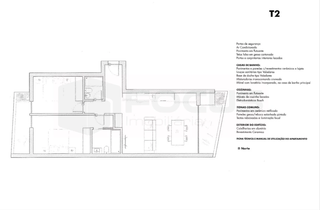 Apartamento T2 para Venda em Gafanha da Boa Hora Foto 13