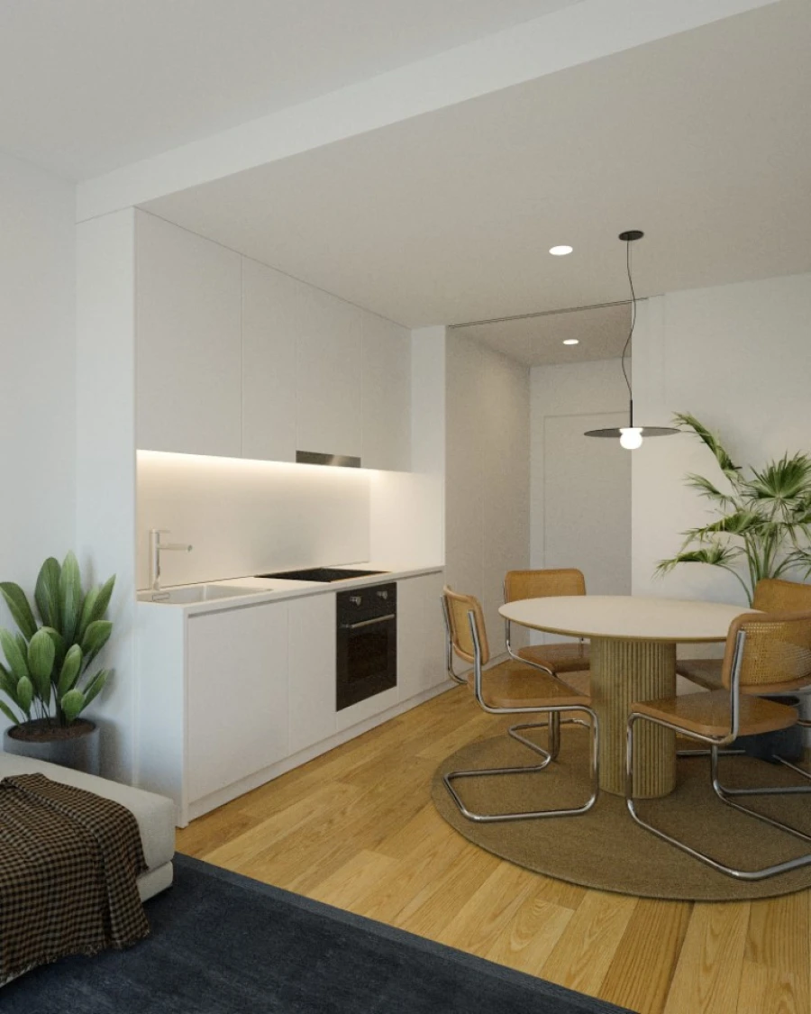 Apartamento T1 para Venda em Pedrouços