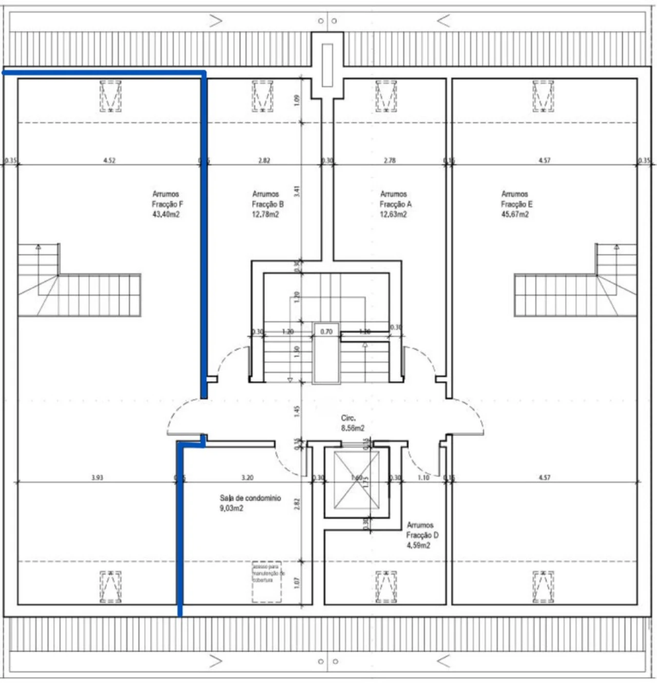Apartamento T3 para Venda em Corroios Planta 3
