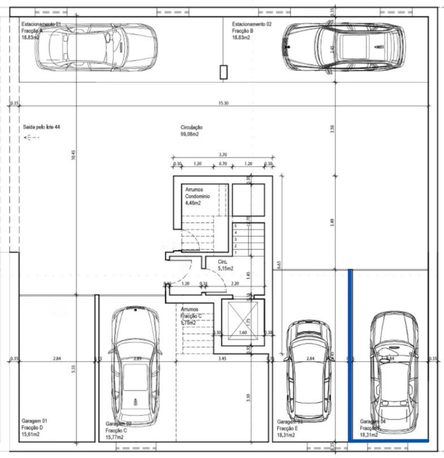 Apartamento T3 para Venda em Corroios Planta 2