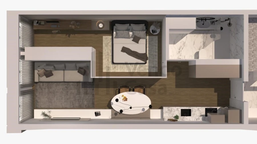 Apartamento T1 para Venda em São Vitor (Braga) Foto 7