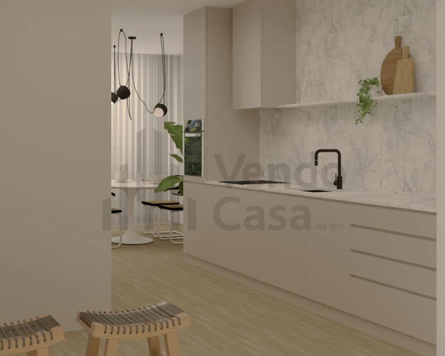 Apartamento T1 para Venda em São Vitor (Braga) Foto 2