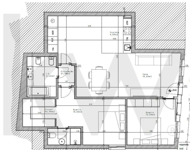 Apartamento T2 para Venda em Ferragudo Foto 7