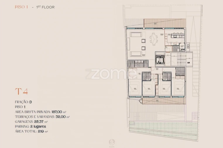 Apartamento T4 para Venda em Lordelo do Ouro e Massarelos Foto 70