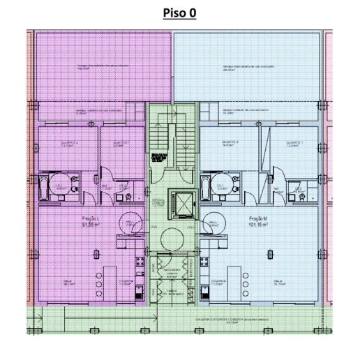Apartamento T3 para Venda em Loule (São Sebastião) Planta 1