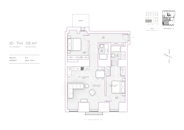 Apartamento T2 para Venda em Santa Maria Maior Foto 9