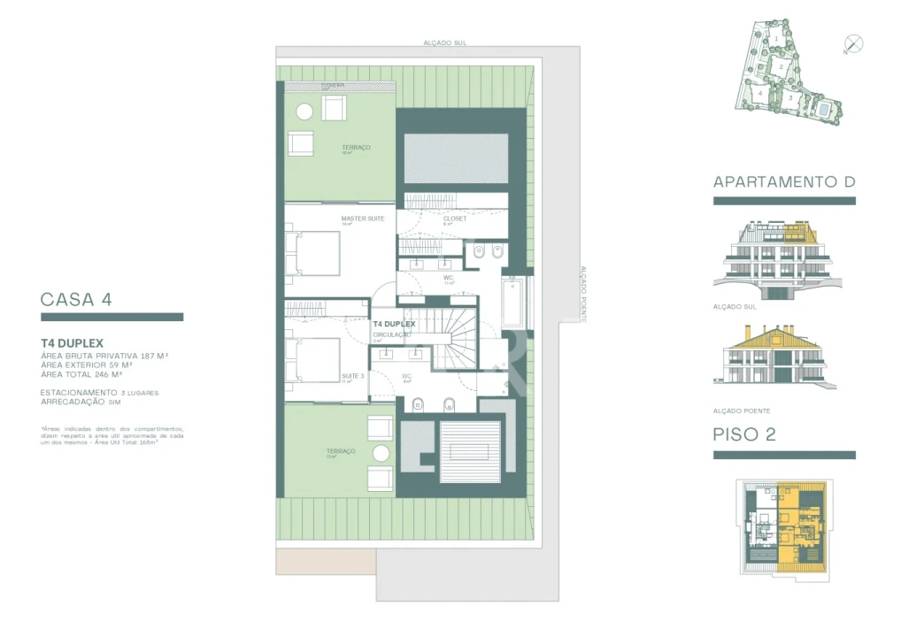 Apartamento T4 para Venda em Cascais e Estoril Foto 14
