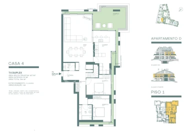 Apartamento T4 para Venda em Cascais e Estoril