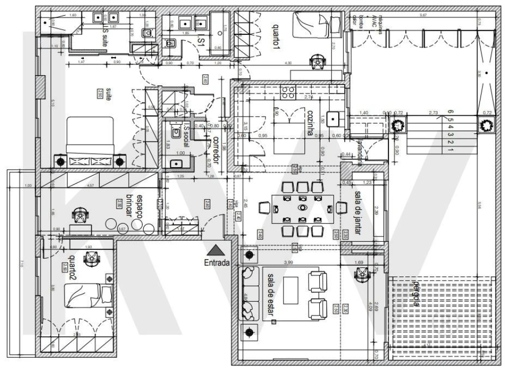 Apartamento T3 para Venda em Belém Foto 44