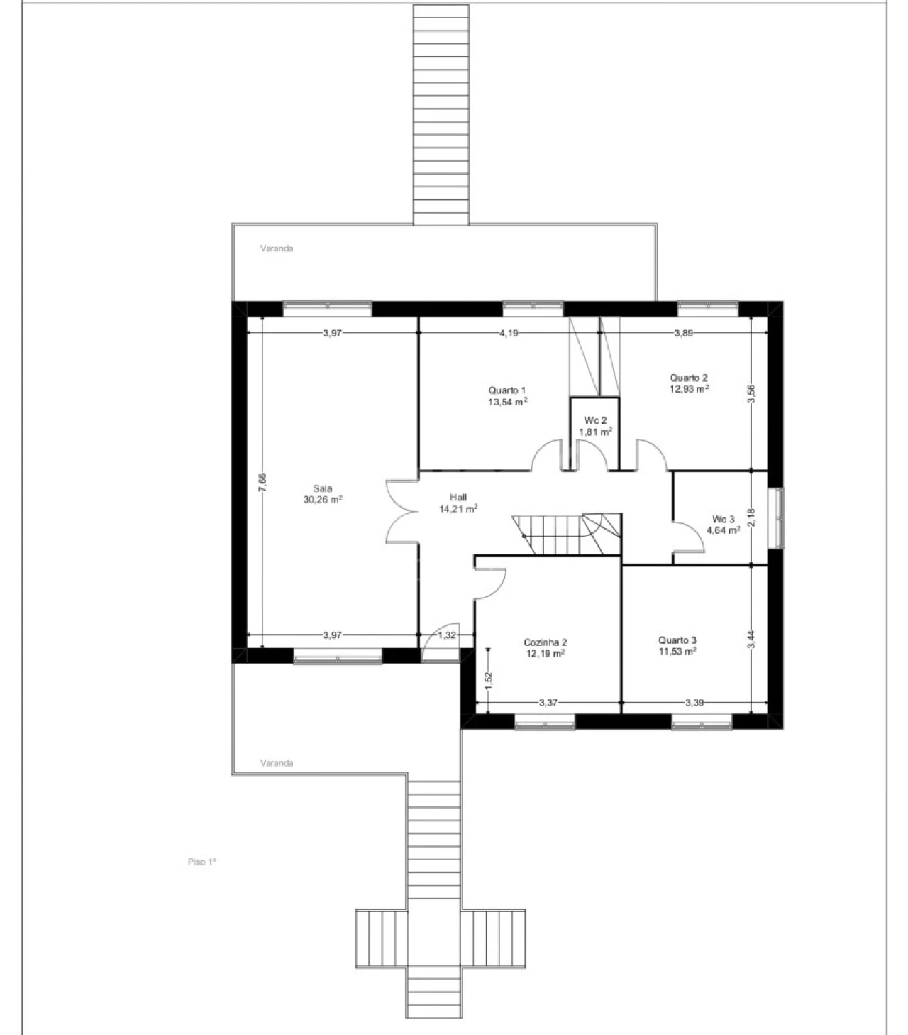 Moradia T3 para Venda em Lanheses Foto 26
