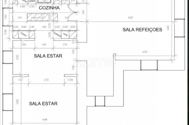 Moradia T5 para Venda em Santa Maria e São Miguel, São Martinho, São Pedro Penaferrim Planta 3