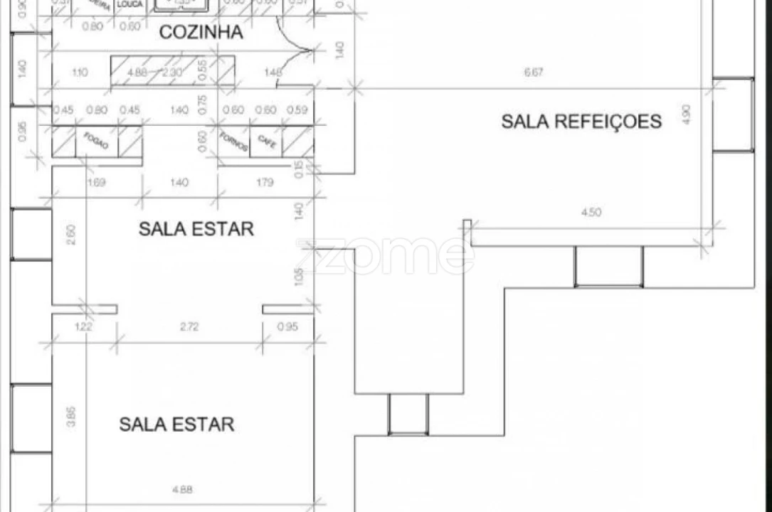 Moradia T5 para Venda em Santa Maria e São Miguel, São Martinho, São Pedro Penaferrim Planta 3