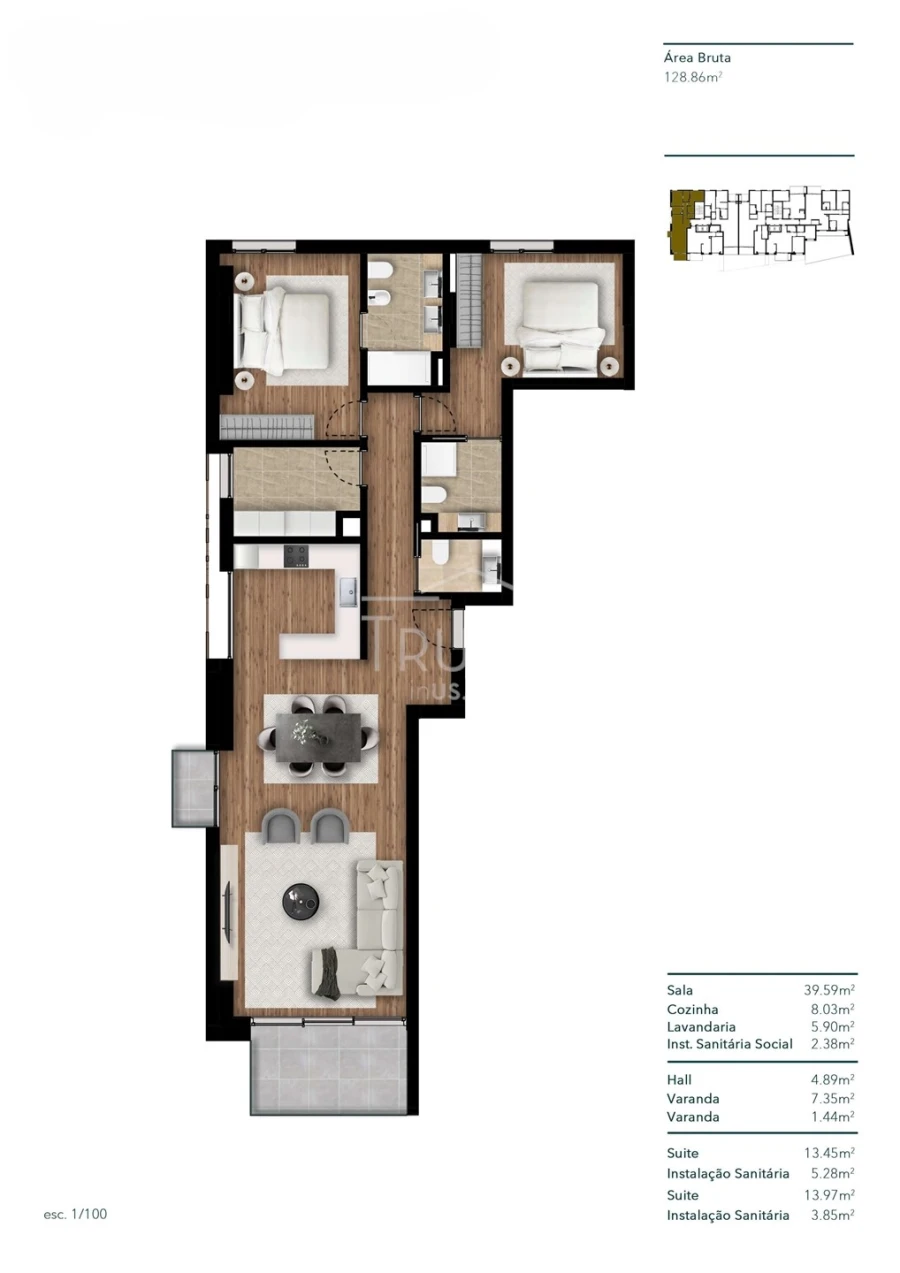 Apartamento T2 para Venda em Funchal (Santa Luzia) Foto 6