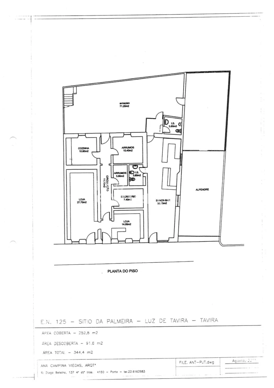 Moradia T5 para Venda em Conceição e Cabanas de Tavira Planta 1