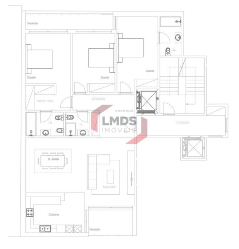 Apartamento T3 para Venda em Cidade da Maia