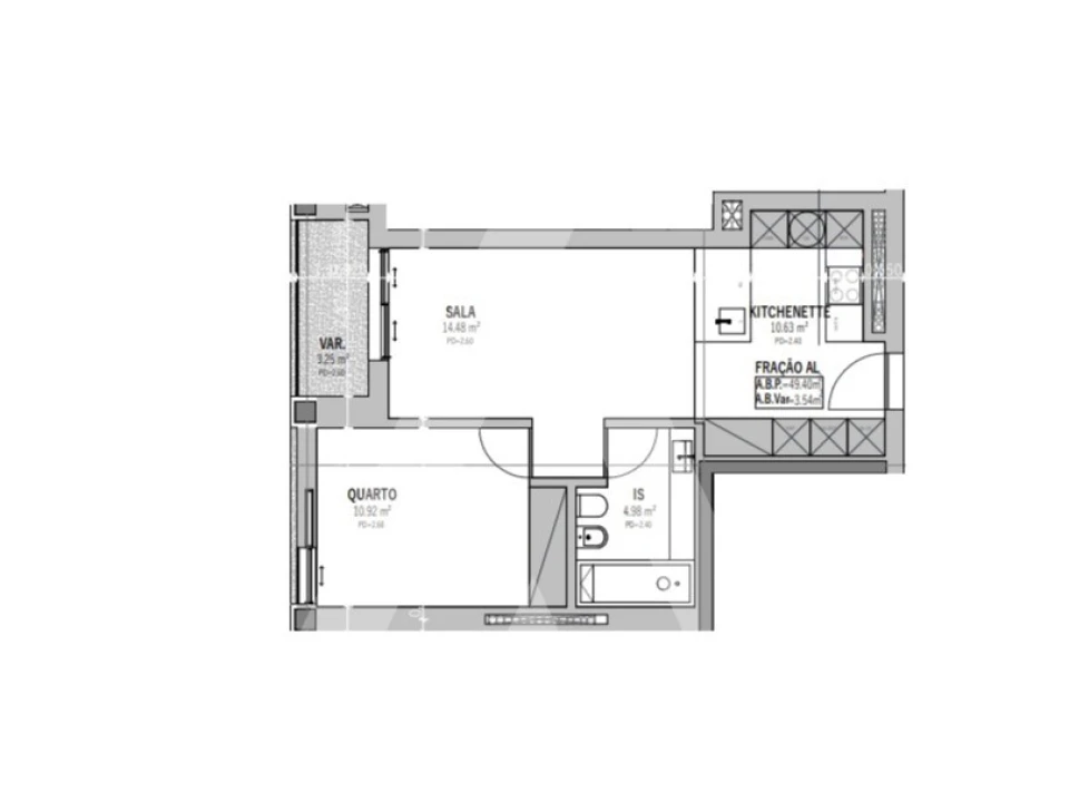 Apartamento T1 para Venda em Glória e Vera Cruz Foto 19