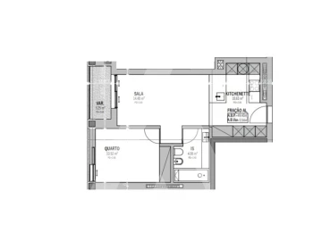 Apartamento T1 para Venda em Glória e Vera Cruz