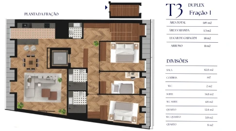 Apartamento T2 para Venda em Cedofeita, Santo Ildefonso, Sé, Miragaia, São Nicolau e Vitória