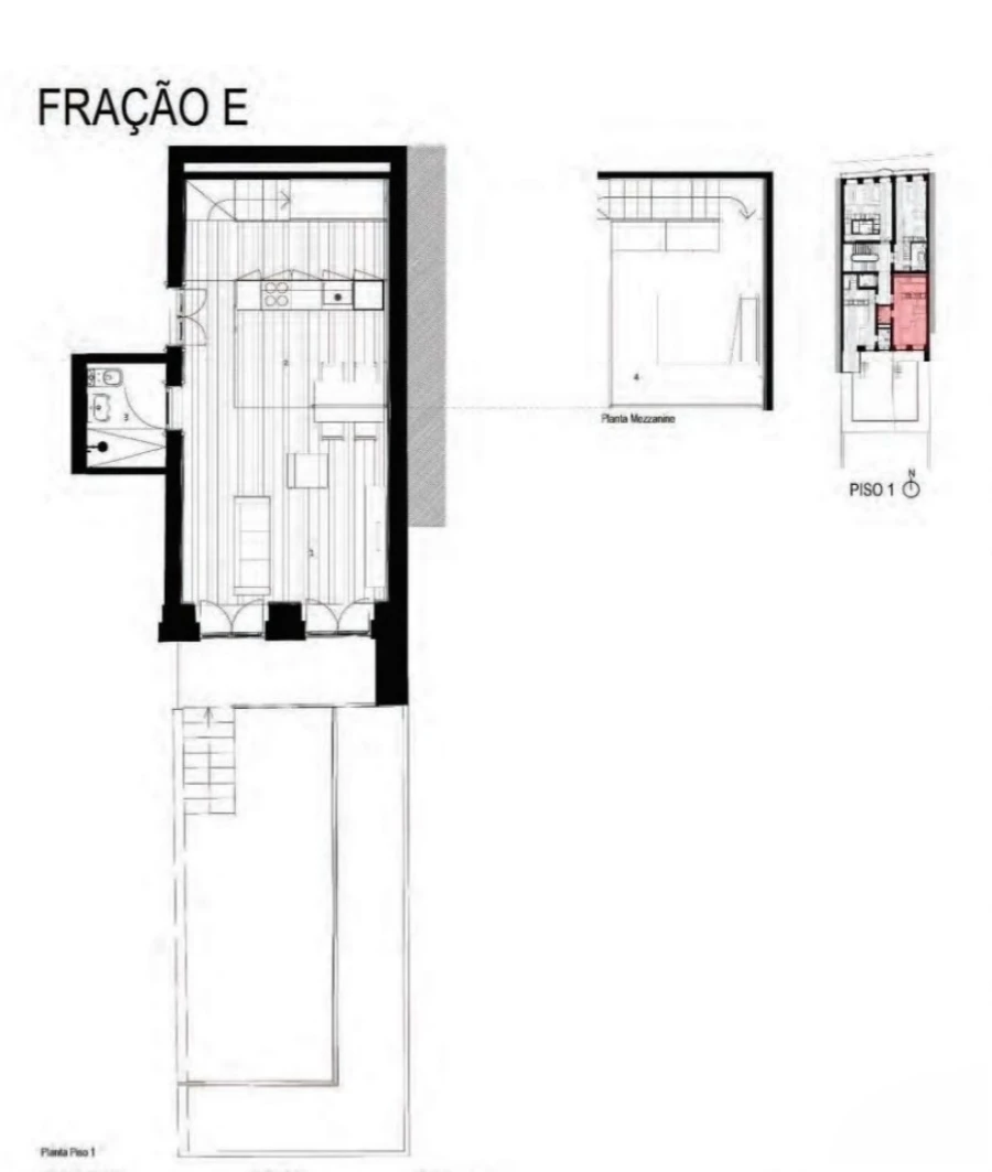 Apartamento para Venda em Cedofeita, Santo Ildefonso, Sé, Miragaia, São Nicolau e Vitória Planta 1