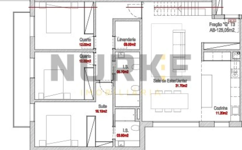 Apartamento T3 para Venda em Sebal e Belide Foto 11