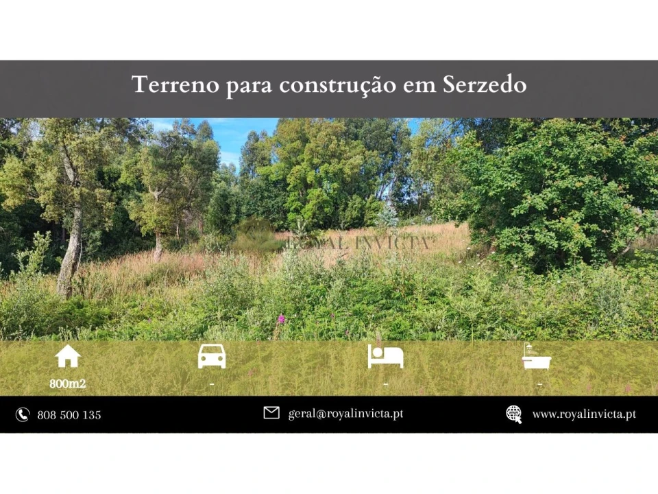 Terreno para Venda em Serzedo e Perosinho Foto 1