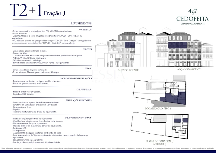 Apartamento T0 para Venda em Cedofeita, Santo Ildefonso, Sé, Miragaia, São Nicolau e Vitória Planta 2