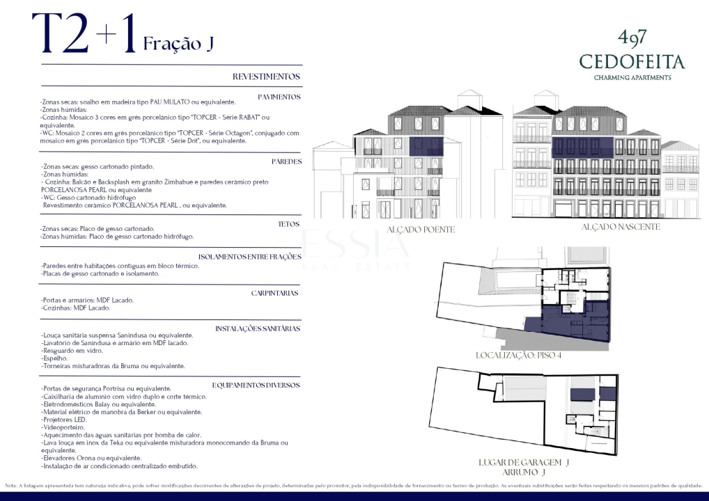 Apartamento T0 para Venda em Cedofeita, Santo Ildefonso, Sé, Miragaia, São Nicolau e Vitória Planta 2