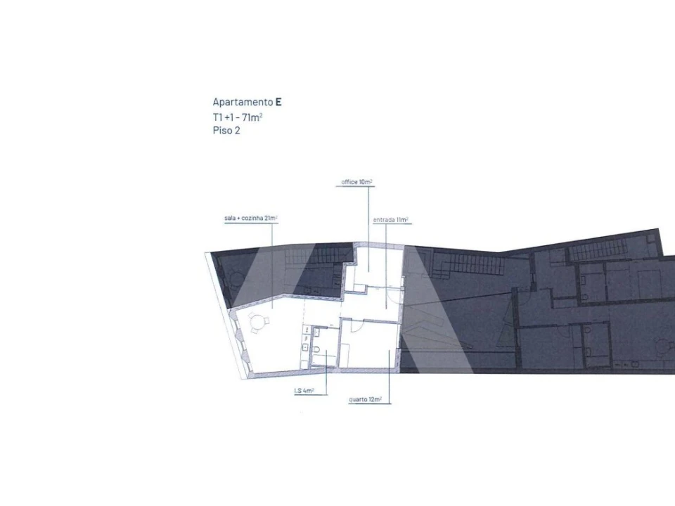 Apartamento T1 para Venda em Glória e Vera Cruz Foto 14