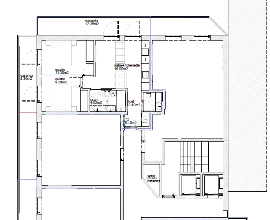 Apartamento T2 para Venda em Chafe Foto 11