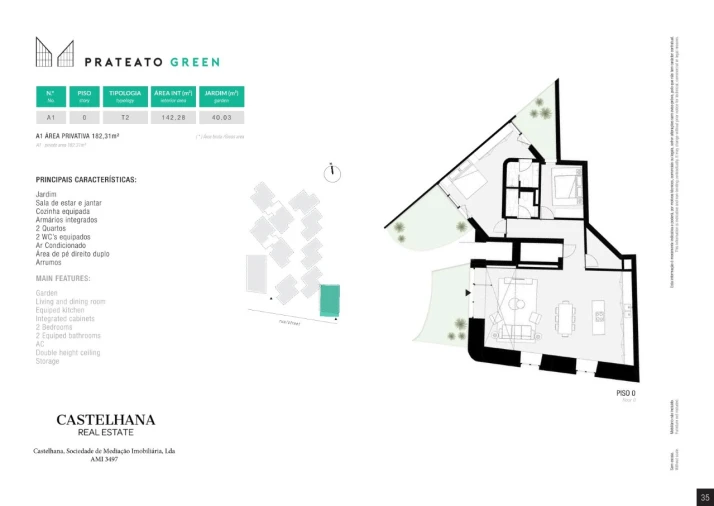 Apartamento T2 para Venda em Marvila Planta 1
