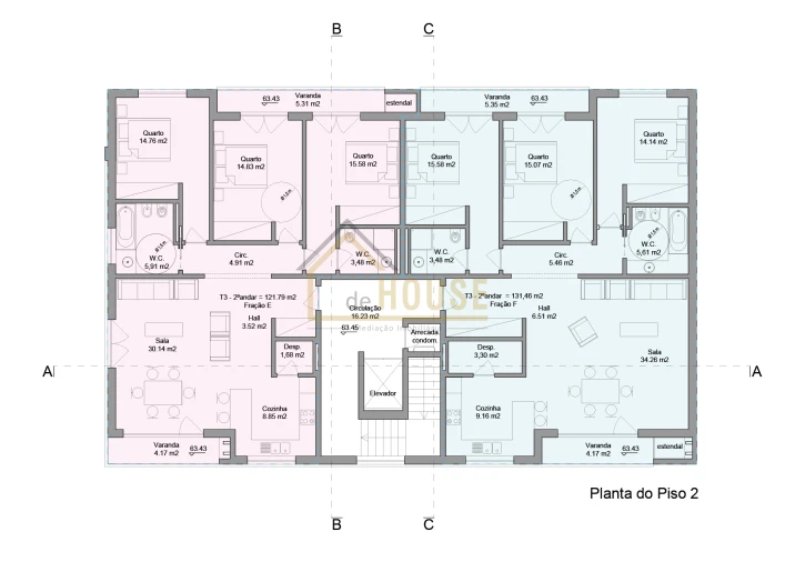 Apartamento T3 para Venda em Ramalhal Foto 6