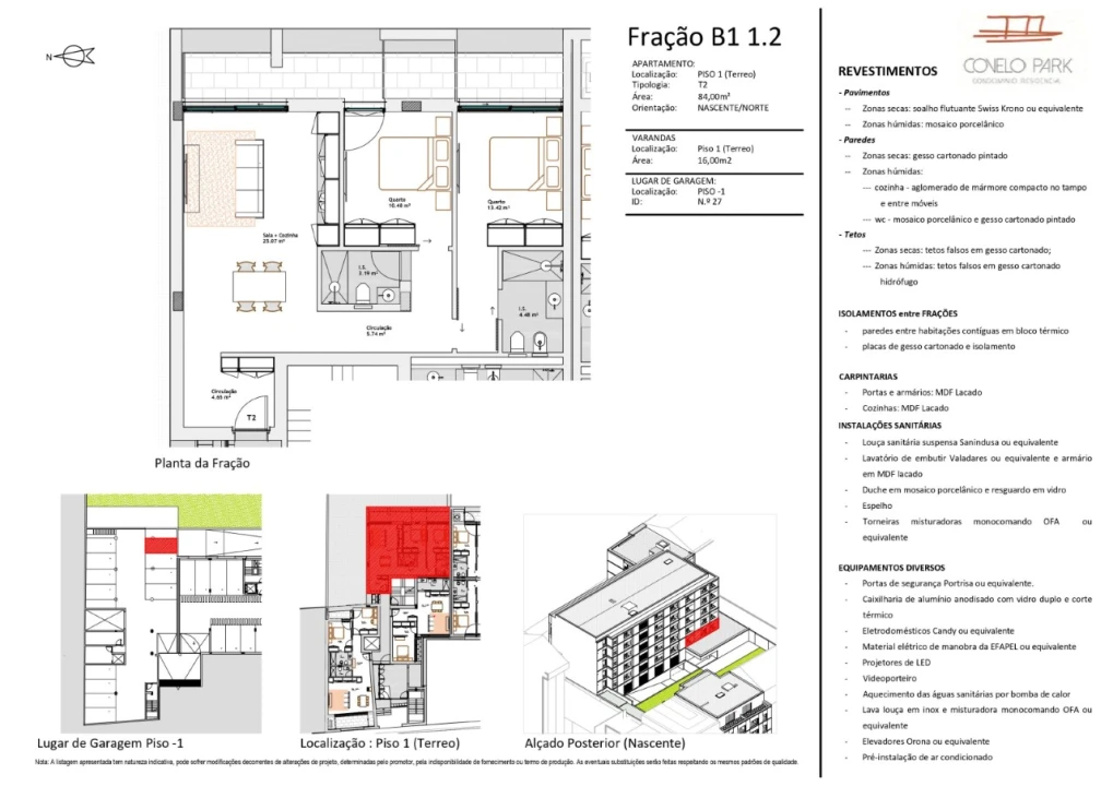 Apartamento T2 para Venda em Paranhos Foto 31